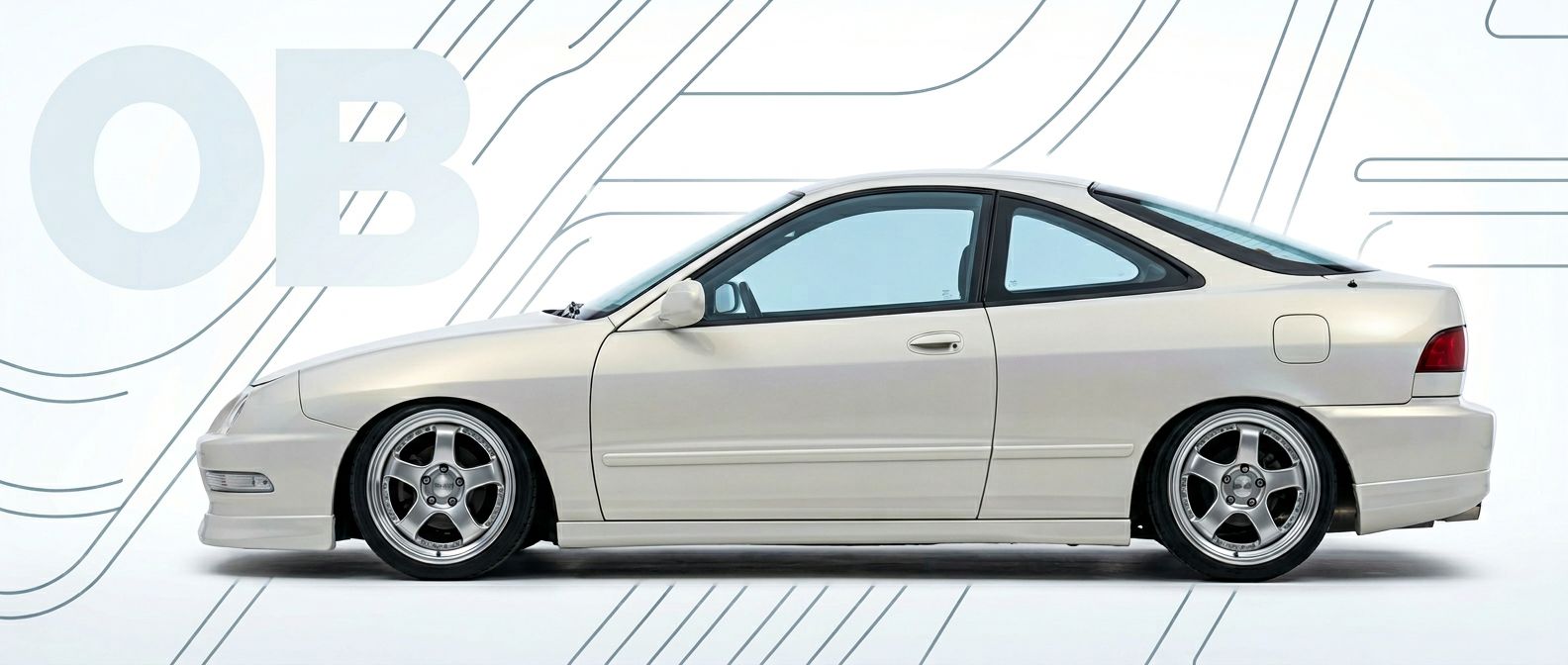 Custom 1995 for 1995 Acura Integra - Premium aerodynamic automotive body parts.