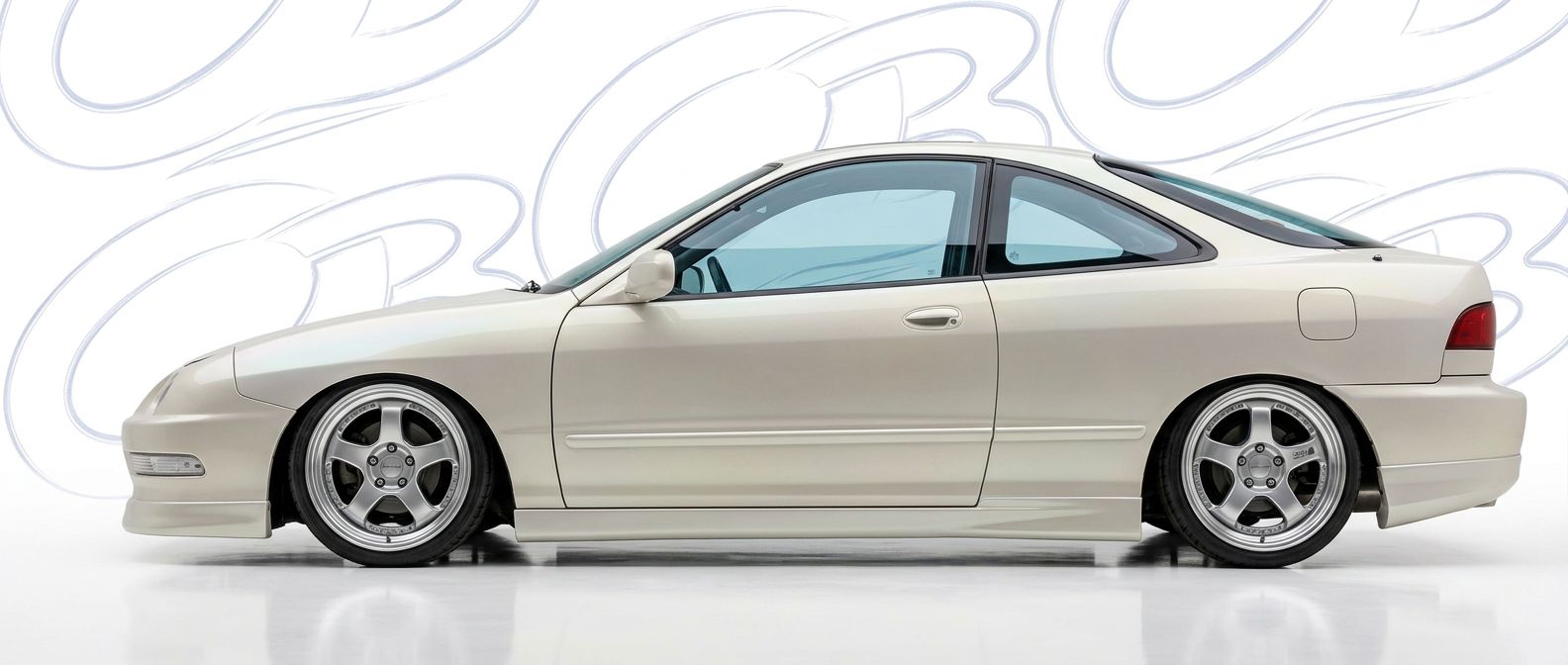 Front-angle view of 2000 Acura Integra 2000 - Durable and stylish exterior enhancement.
