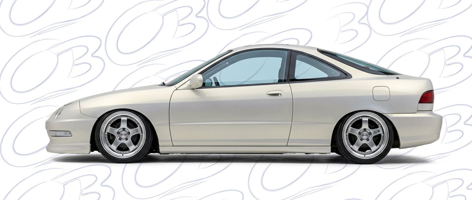 Front-angle view of 2001 Acura Integra 2001 - Durable and stylish exterior enhancement.