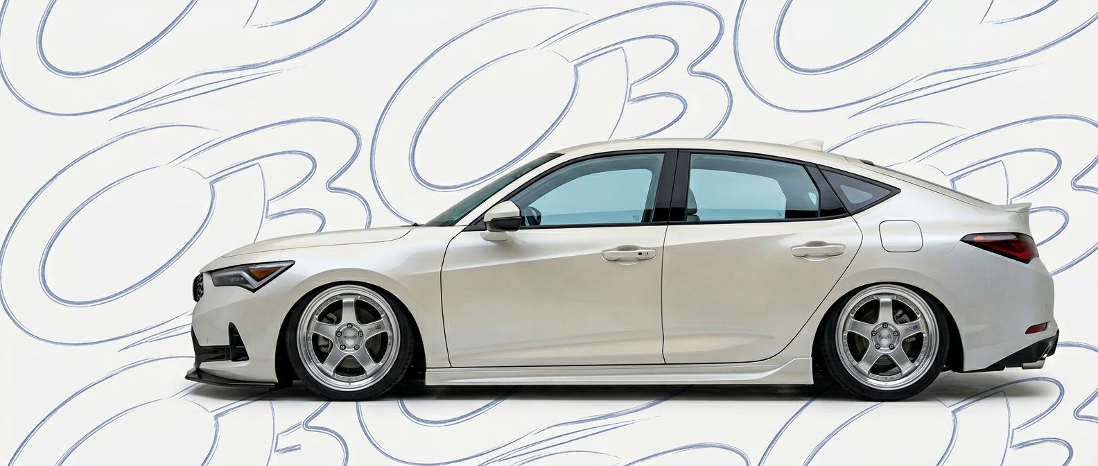 Aerodynamic 2024 Acura Integra 2024 - Sleek design for enhanced vehicle styling.