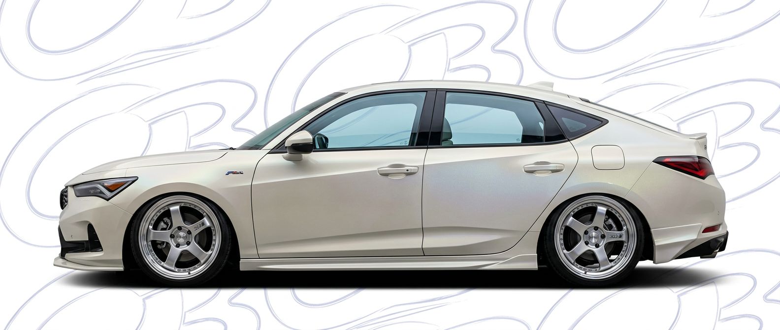 Aerodynamic 2025 Acura Integra 2025 - Sleek design for enhanced vehicle styling.