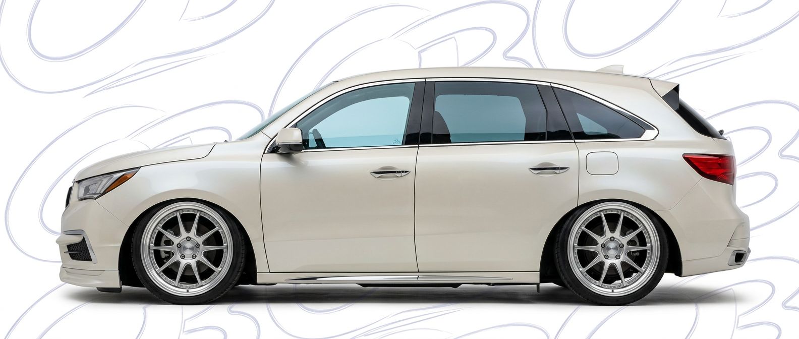 Custom 2020 for 2020 Acura MDX - Premium aerodynamic automotive body parts.