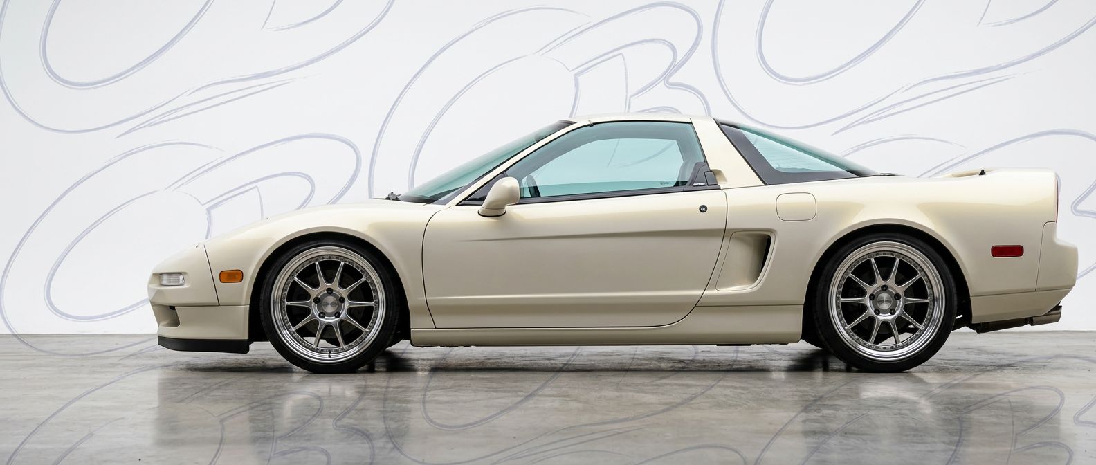 Detailed view of 1996 Acura NSX 1996 featuring lightweight, durable construction.