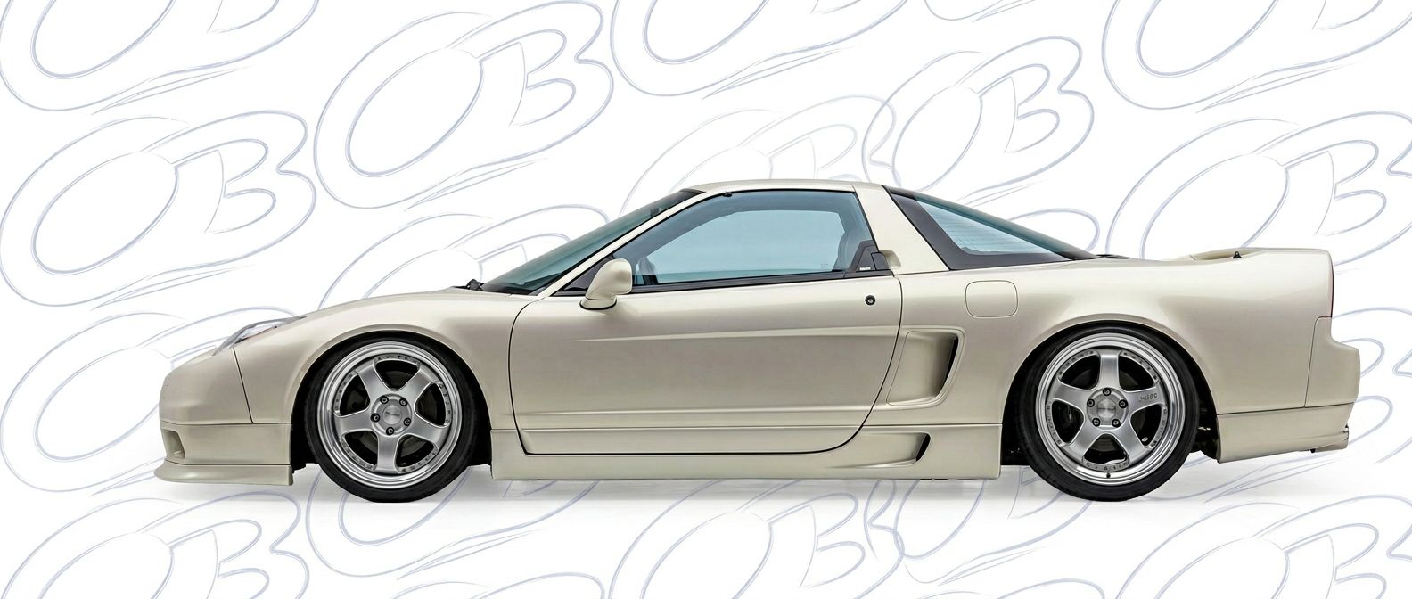 Professional automotive photography of a 2004 Acura NSX with high-fidelity 2004.