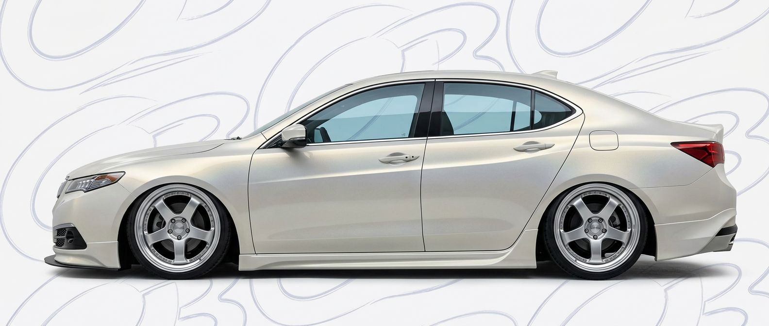 Detailed view of 2015 Acura TLX 2015 featuring lightweight, durable construction.