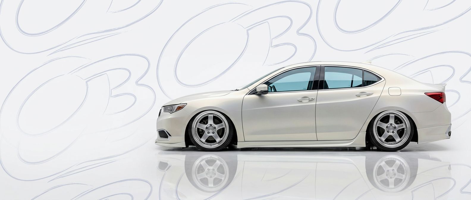 Top-tier 2018 Acura TLX 2018 featuring a high-gloss finish and carbon fiber weave.