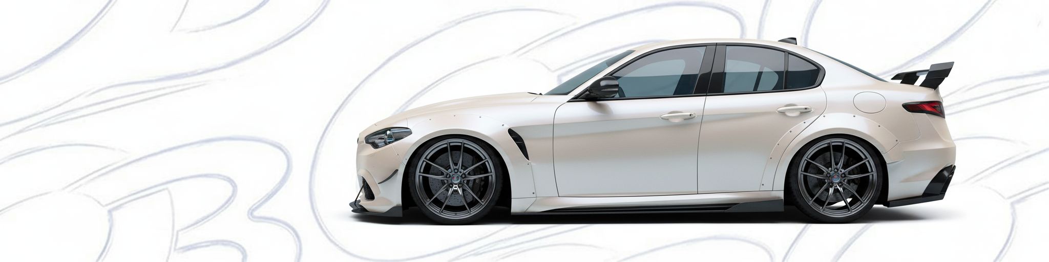 Sleek 2017 Alfa Romeo Giulia 2017 - Precision-engineered parts for a perfect fitment.