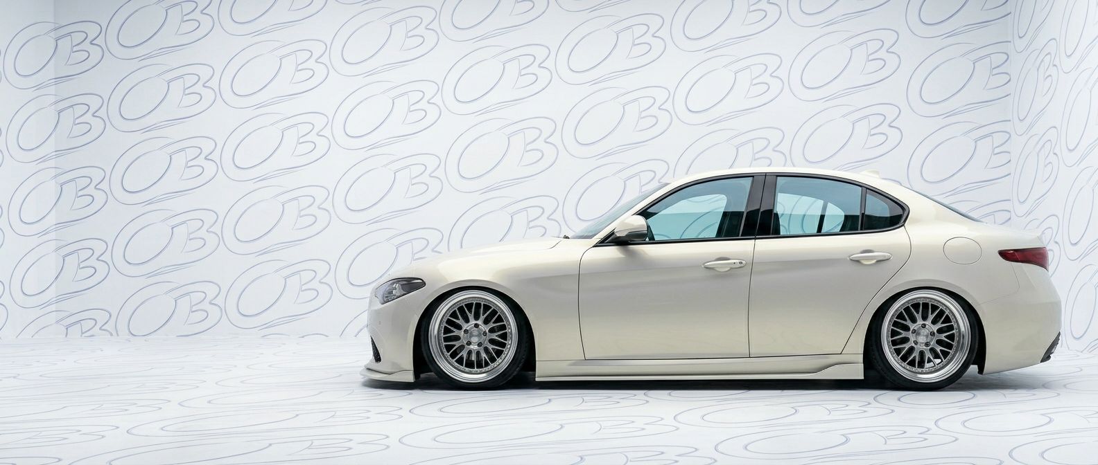 Aggressive  Alfa Romeo Giulia Giulia styling to enhance your vehicle's aesthetic.