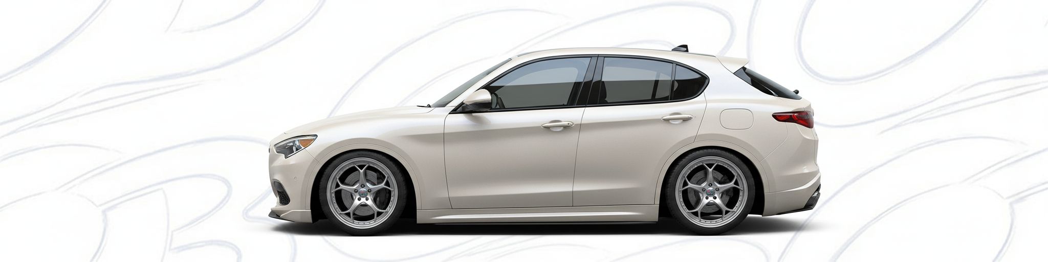 Performance 2020 upgrade for 2020 Alfa Romeo Stelvio automotive enthusiasts and racers.