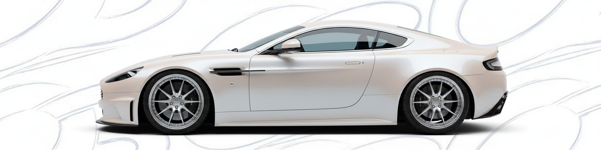 Aggressive  Aston Martin  Aston Martin styling to enhance your vehicle's aesthetic.