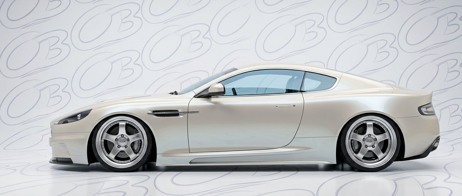 Detailed view of 2012 Aston Martin DB9 2012 featuring lightweight, durable construction.