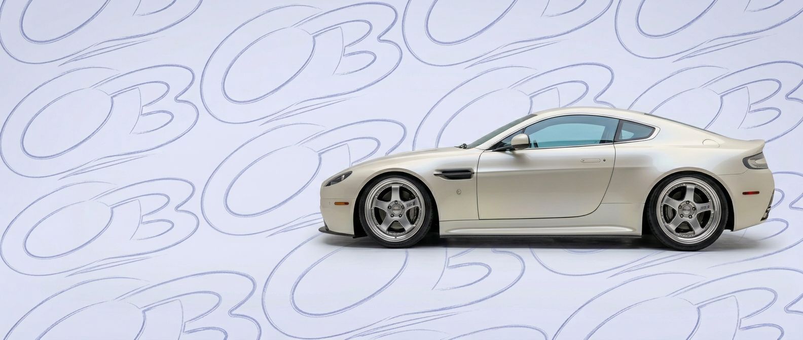 Front-angle view of 2007 Aston Martin Vantage 2007 - Durable and stylish exterior enhancement.