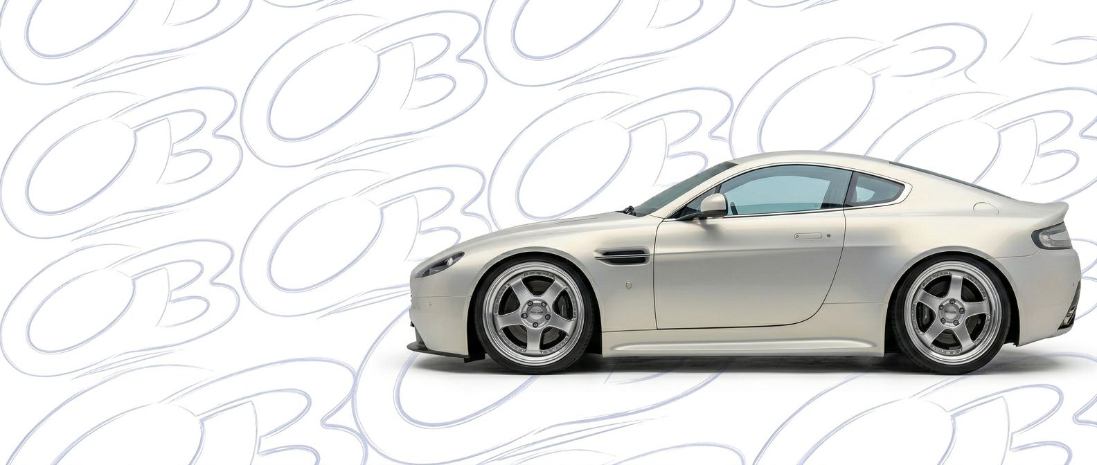 High-quality 2008 Aston Martin Vantage 2008 exterior shot with professional studio lighting.