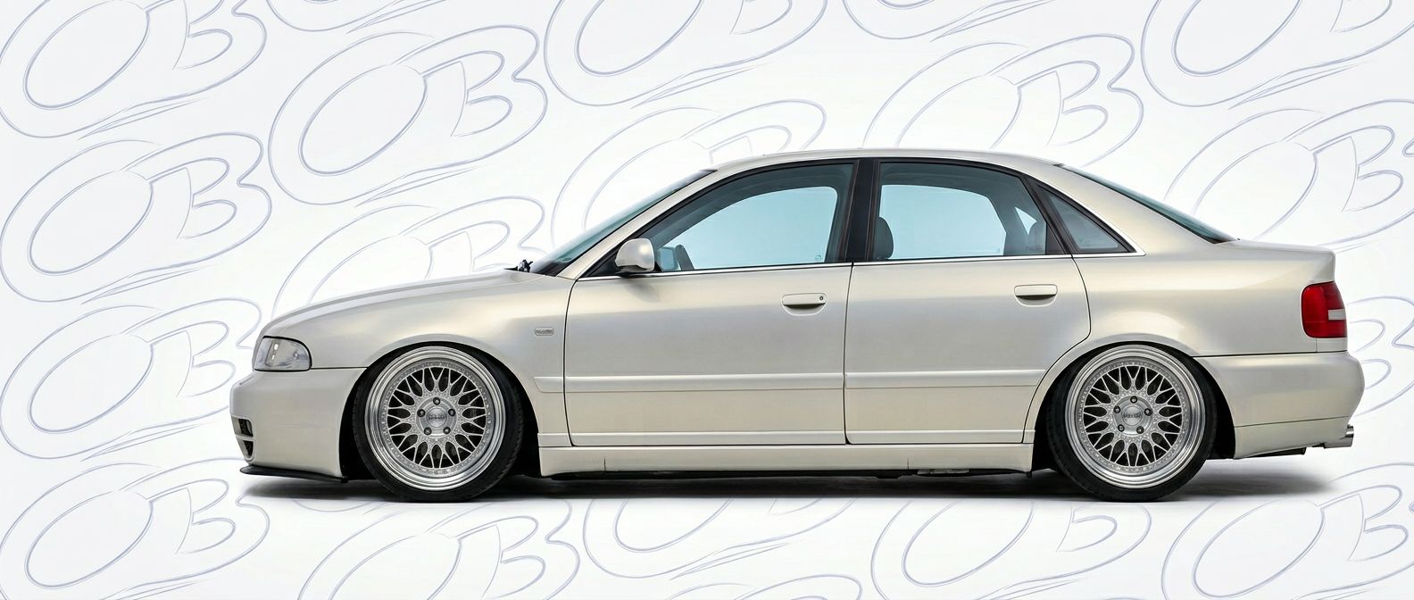 Aerodynamic 1997 Audi A4 1997 - Sleek design for enhanced vehicle styling.