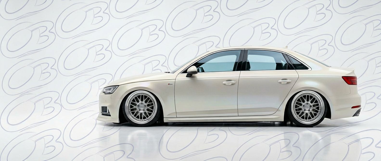 Aerodynamic  Audi A4 A4 - Sleek design for enhanced vehicle styling.