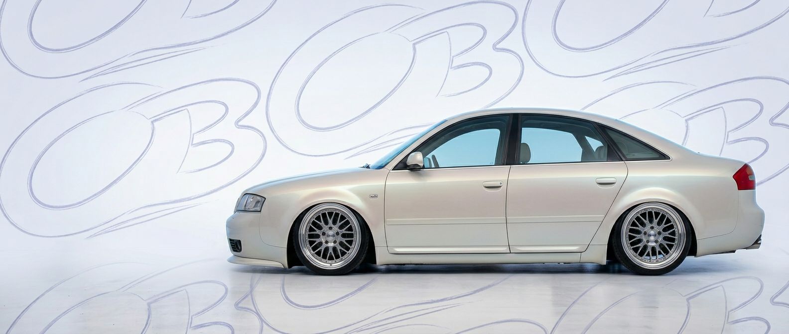 Front-angle view of 1999 Audi A6 1999 - Durable and stylish exterior enhancement.