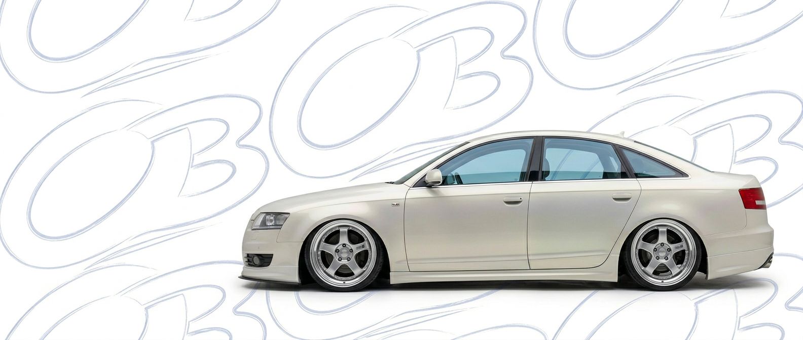 Front-angle view of 2008 Audi A6 2008 - Durable and stylish exterior enhancement.