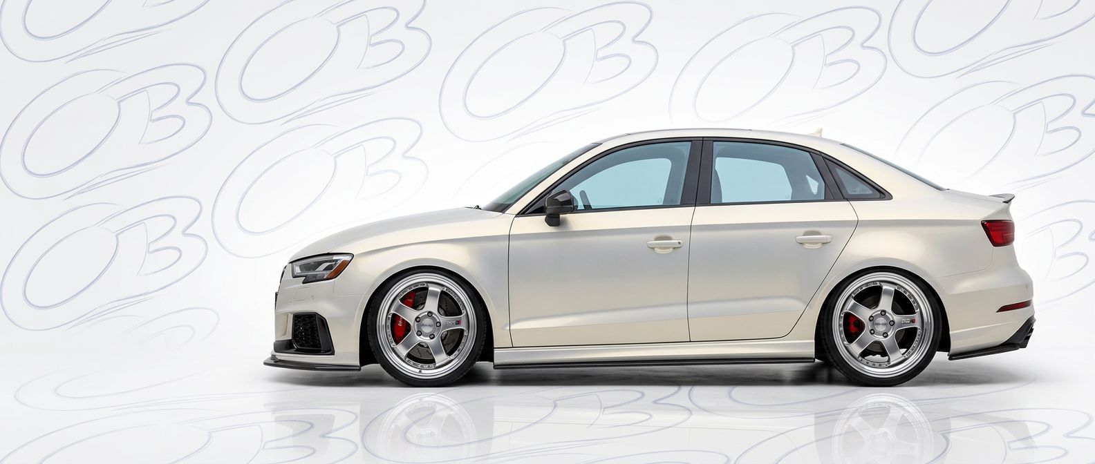 Professional automotive photography of a 2020 Audi RS3 with high-fidelity 2020.