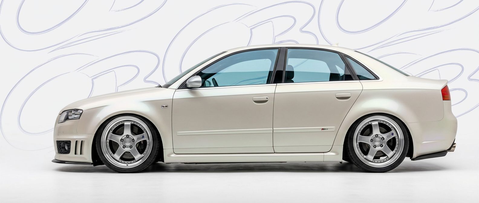 Detailed view of 2003 Audi RS4 2003 featuring lightweight, durable construction.