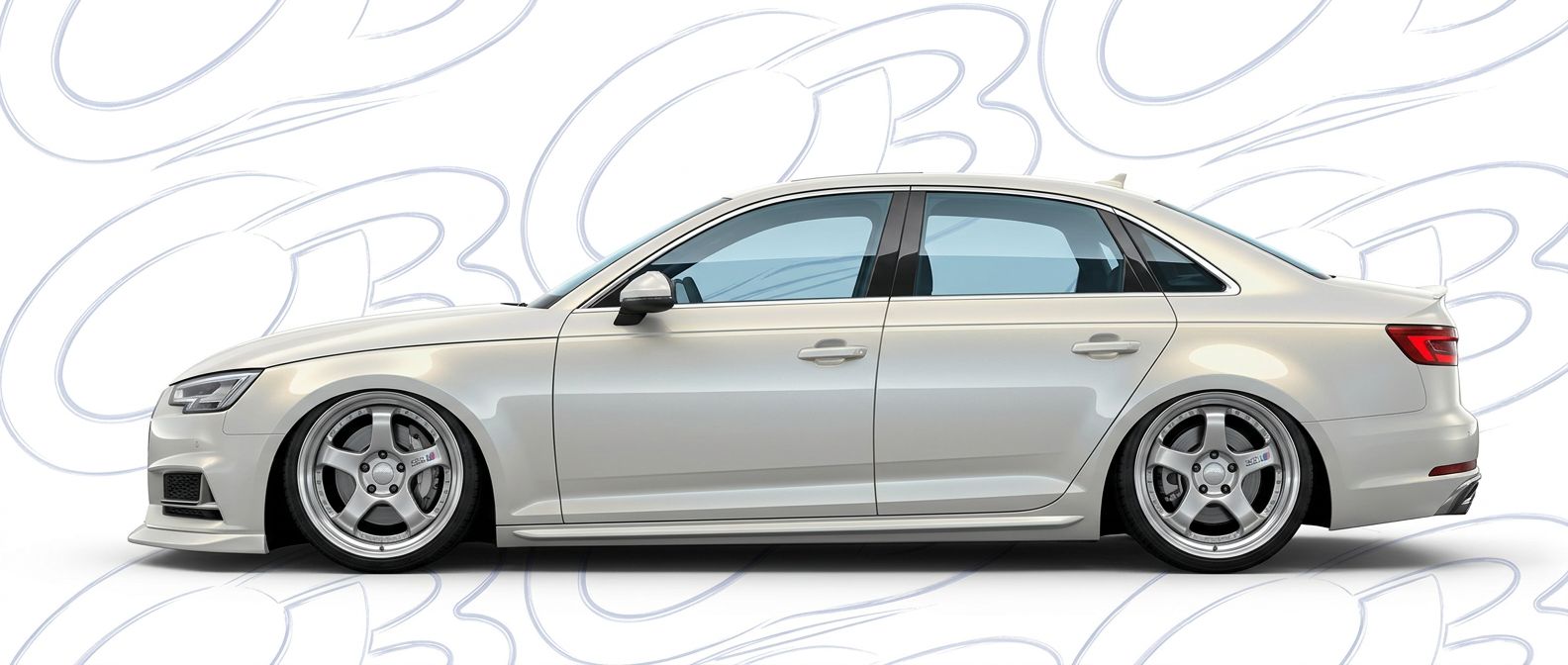 Detailed view of 2019 Audi S4 2019 featuring lightweight, durable construction.