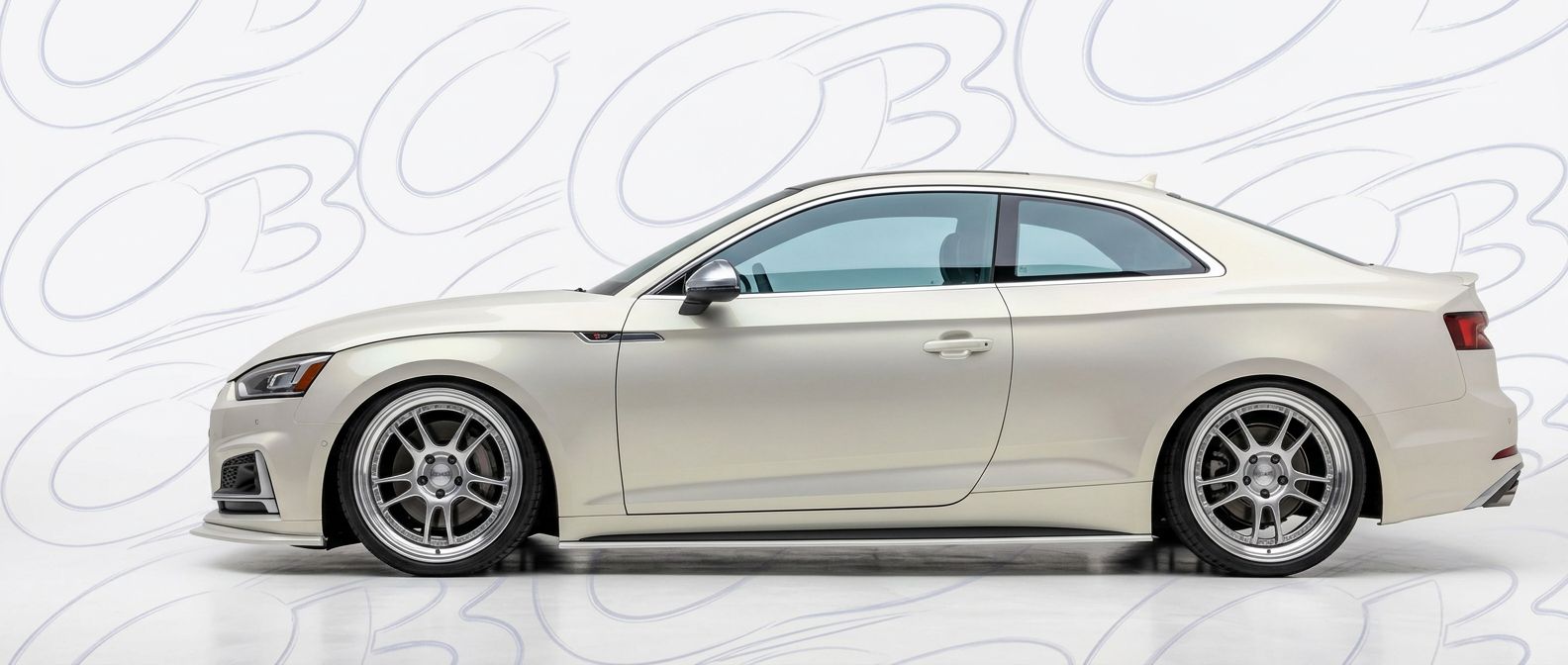 High-quality  Audi S5 S5 exterior shot with professional studio lighting.