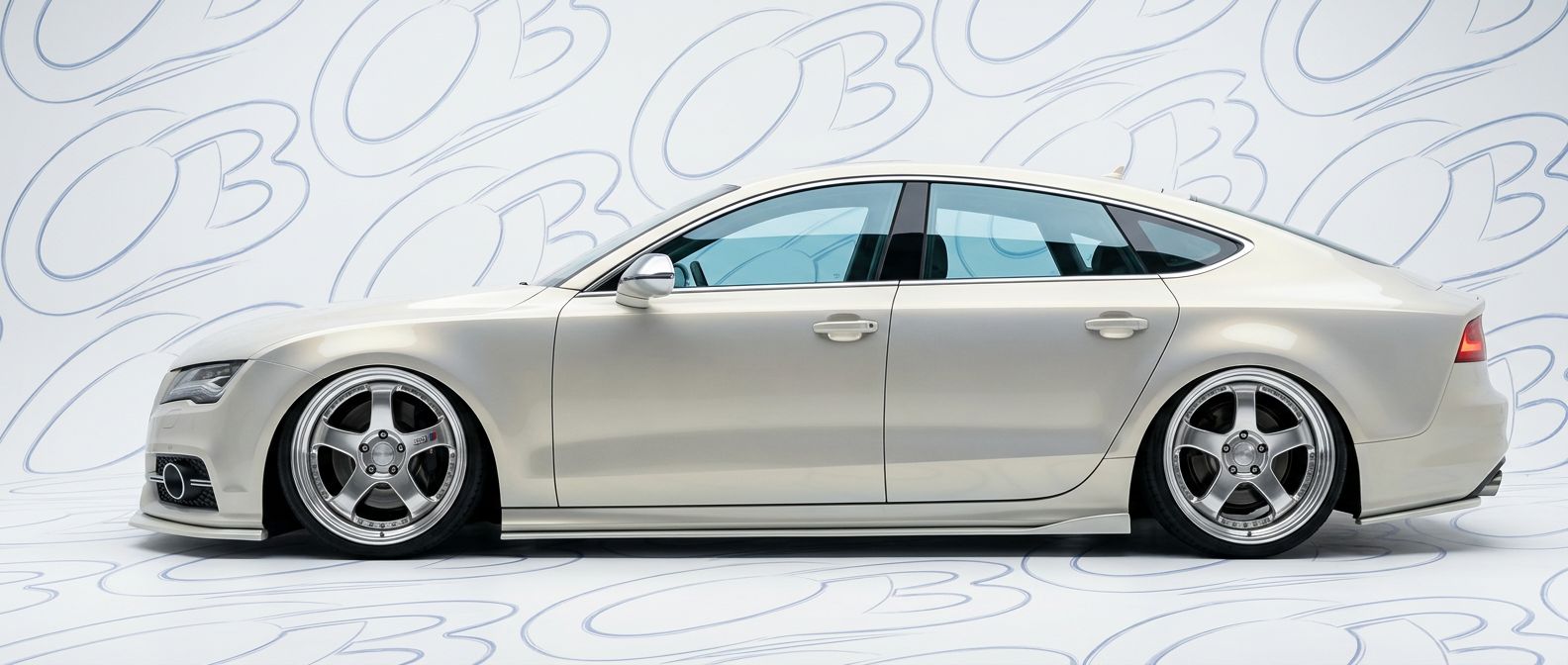 Detailed view of 2012 Audi S7 2012 featuring lightweight, durable construction.