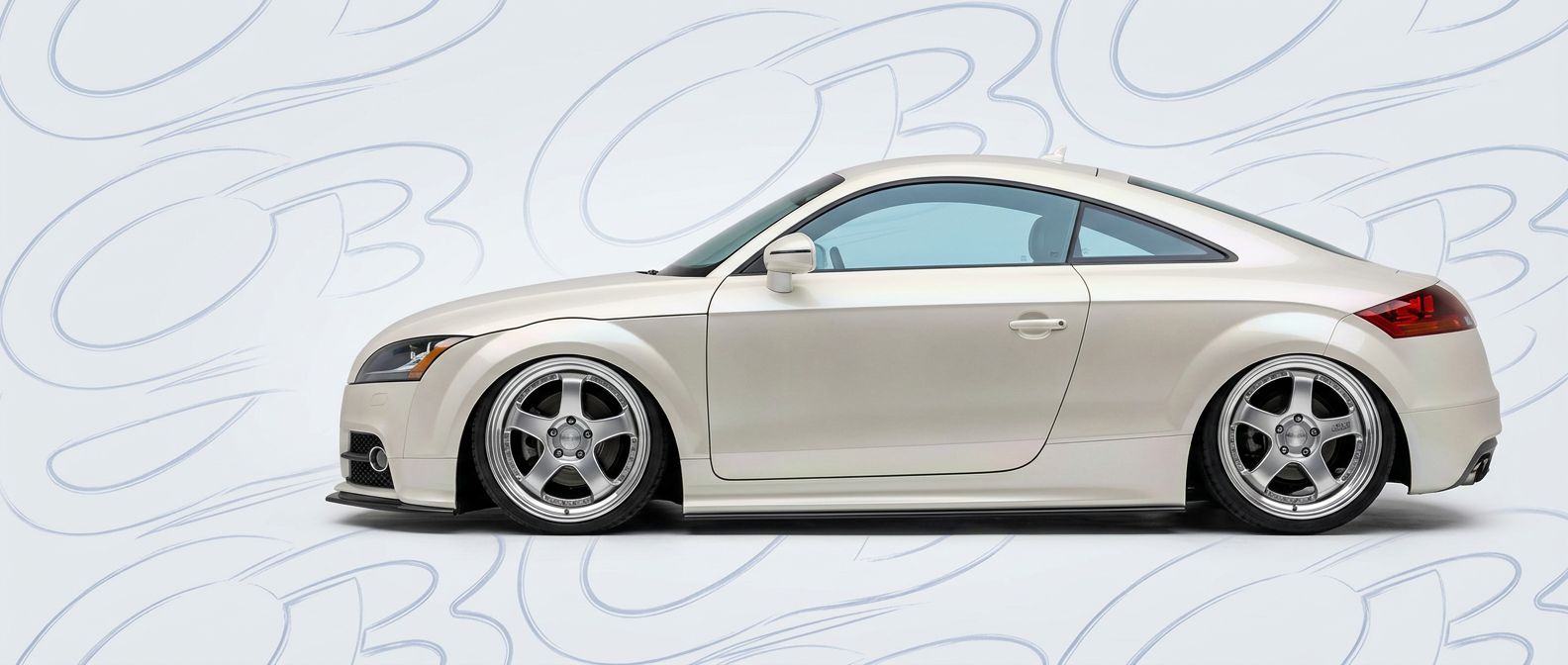 Top-tier 2010 Audi TT 2010 featuring a high-gloss finish and carbon fiber weave.
