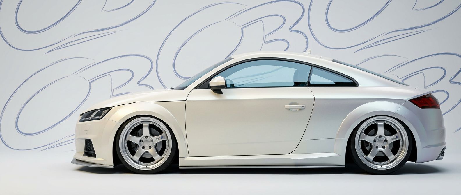 High-quality 2017 Audi TT 2017 exterior shot with professional studio lighting.