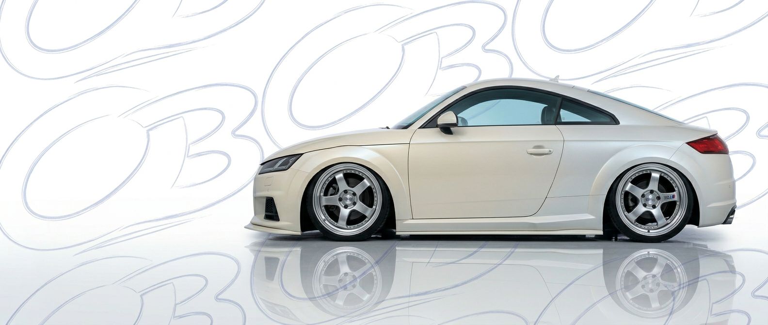 Aerodynamic  Audi TT TT - Sleek design for enhanced vehicle styling.