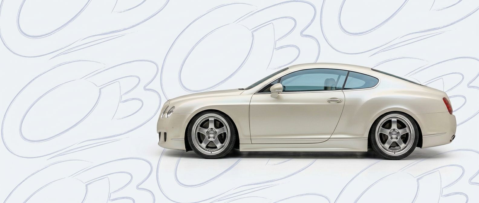 Front-angle view of 2008 Bentley Continental 2008 - Durable and stylish exterior enhancement.