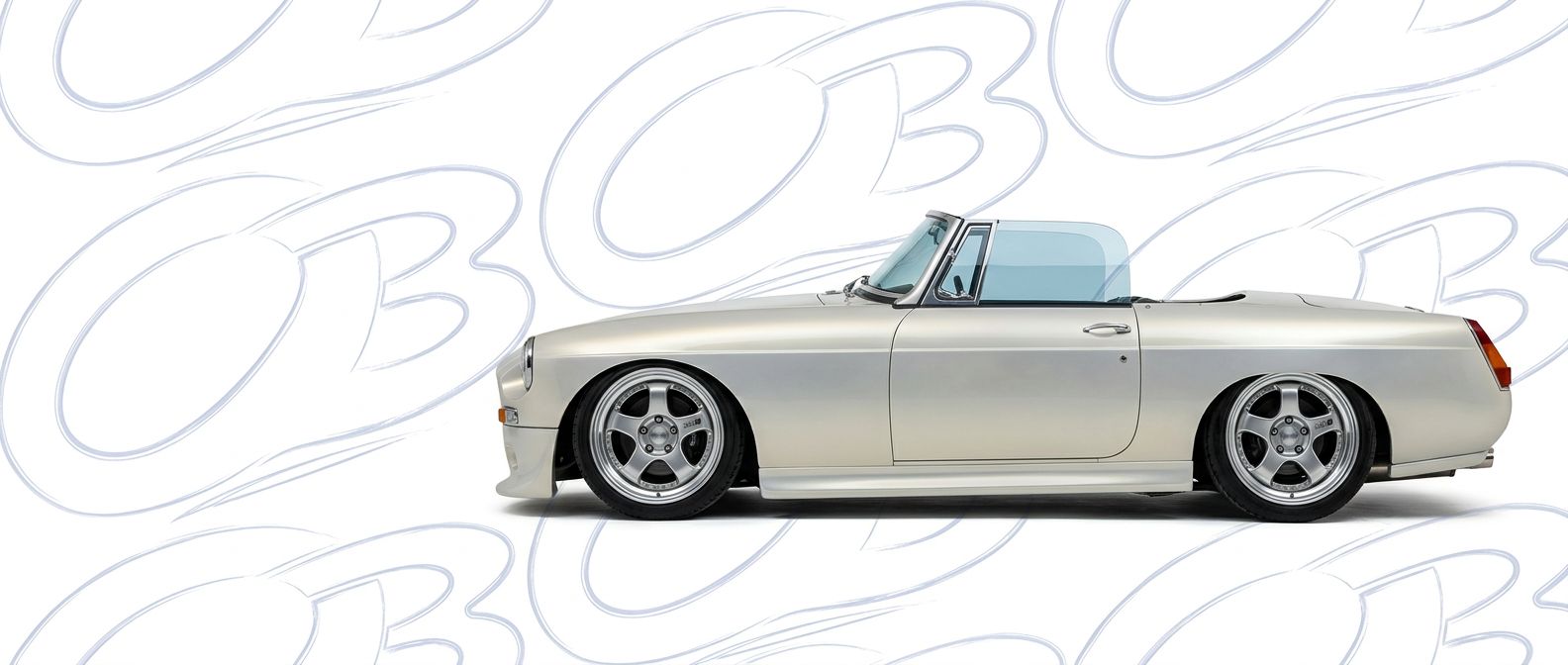 Front-angle view of 1971 BMC MGB 1971 - Durable and stylish exterior enhancement.