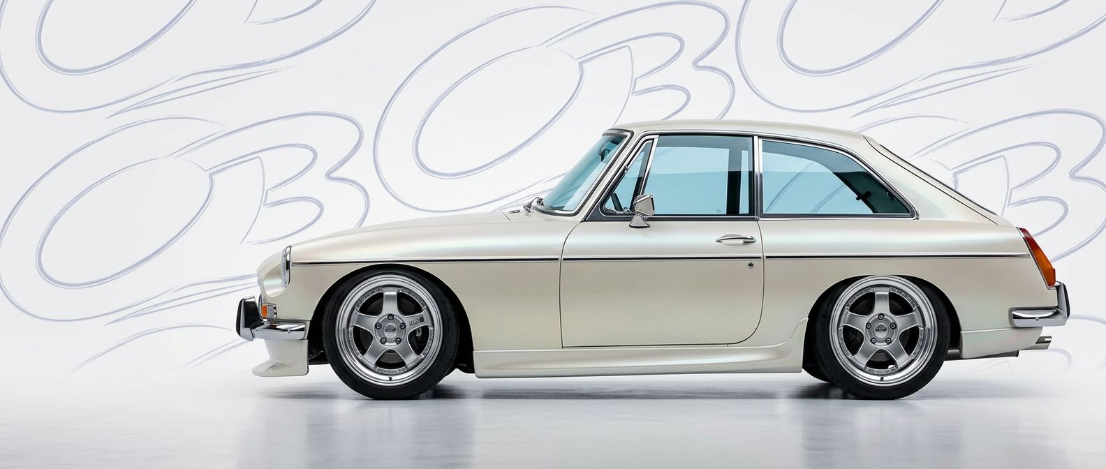 Aerodynamic 1975 BMC MGB 1975 - Sleek design for enhanced vehicle styling.