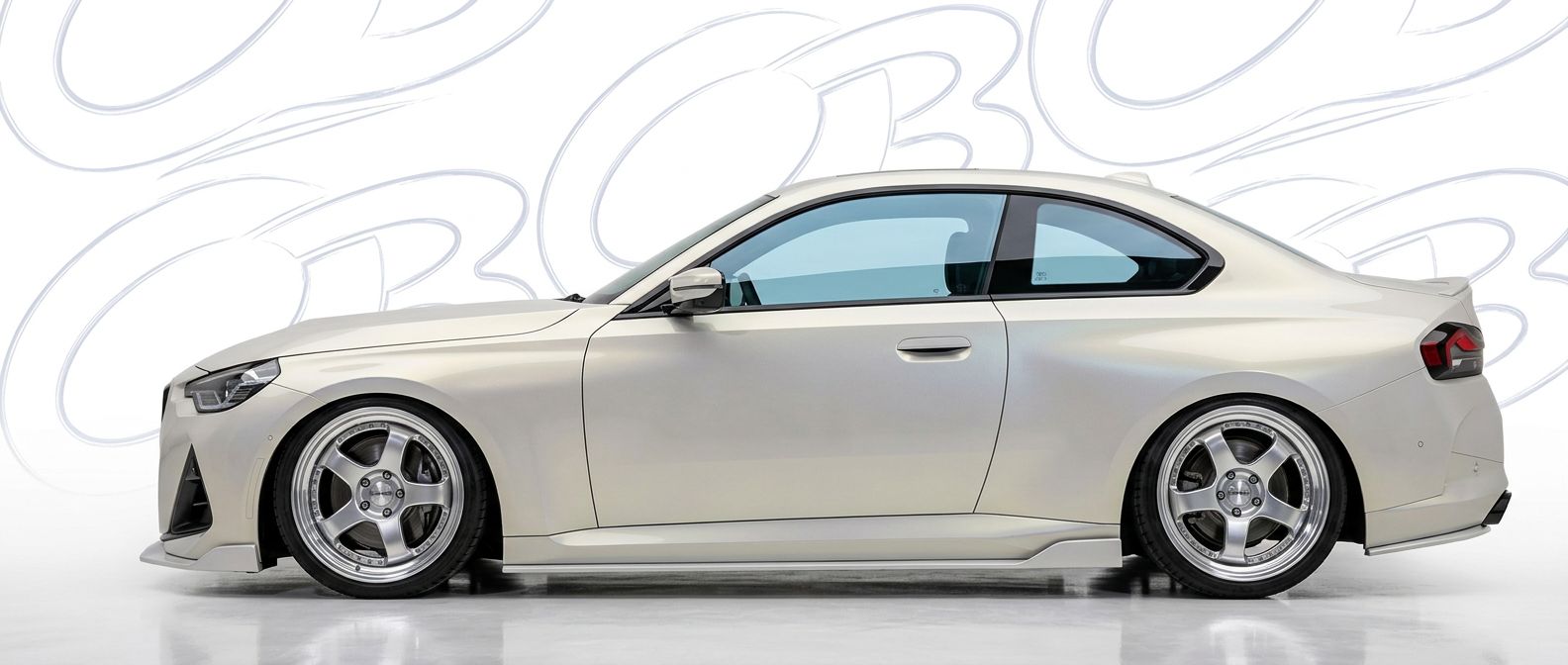 Professional automotive photography of a 2024 BMW 2-Series with high-fidelity 2024.