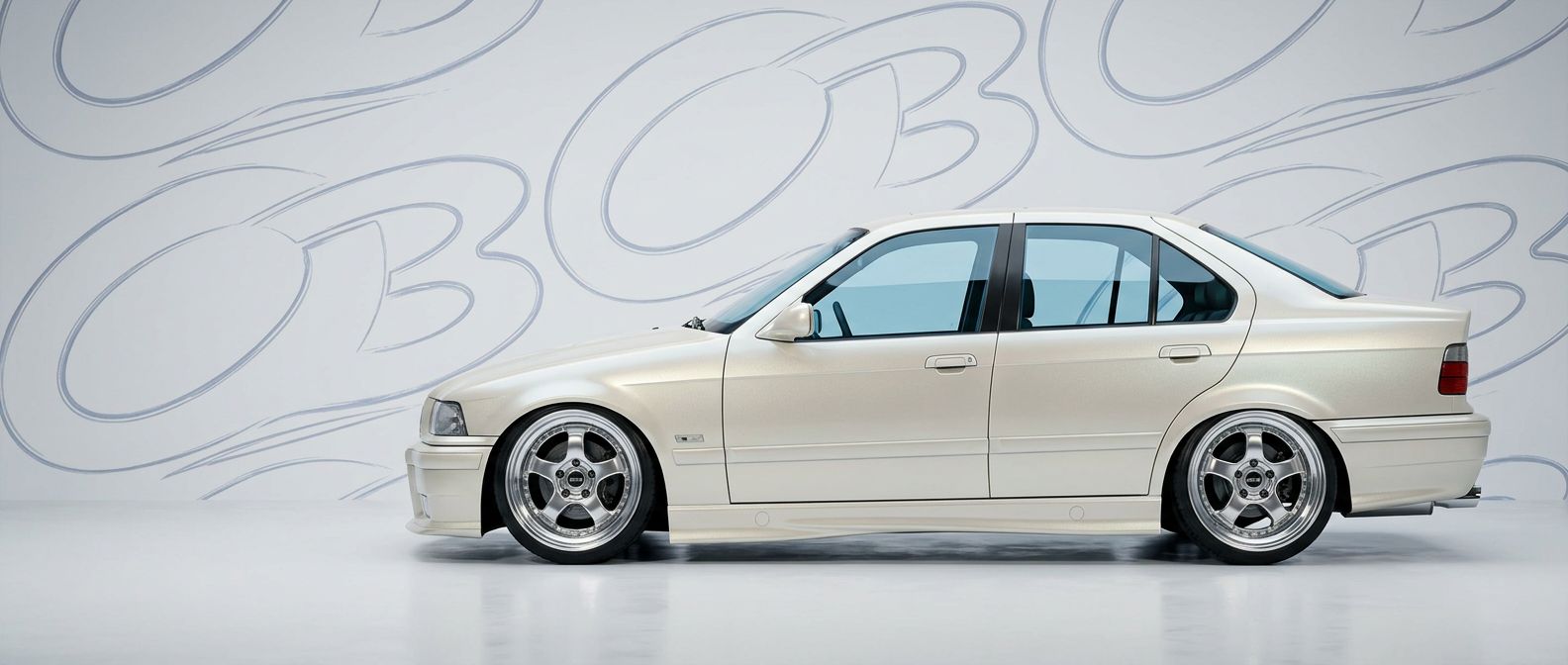 Top-tier 1993 BMW 3-Series 1993 featuring a high-gloss finish and carbon fiber weave.