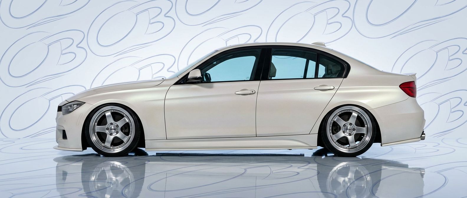 Front-angle view of 2017 BMW 3-Series 2017 - Durable and stylish exterior enhancement.