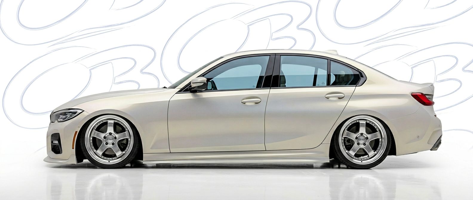 High-quality 2020 BMW 3-Series 2020 exterior shot with professional studio lighting.