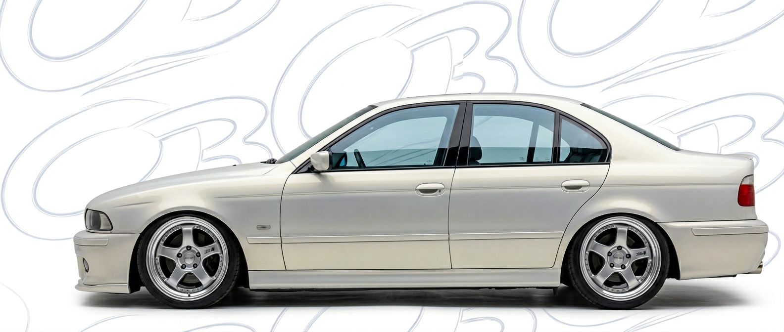 Aerodynamic 2003 BMW 5-Series 2003 - Sleek design for enhanced vehicle styling.