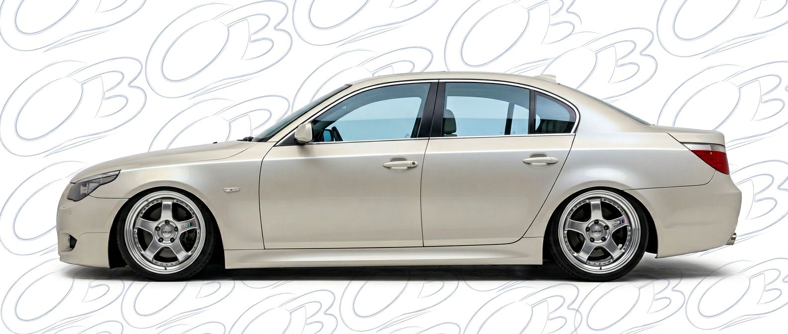 Professional automotive photography of a 2007 BMW 5-Series with high-fidelity 2007.