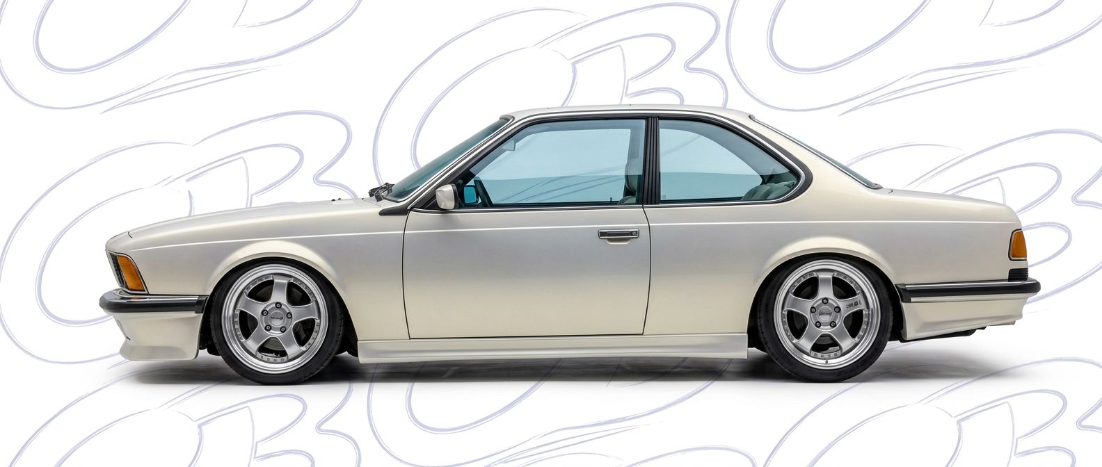 Professional automotive photography of a 1979 BMW 6-Series with high-fidelity 1979.