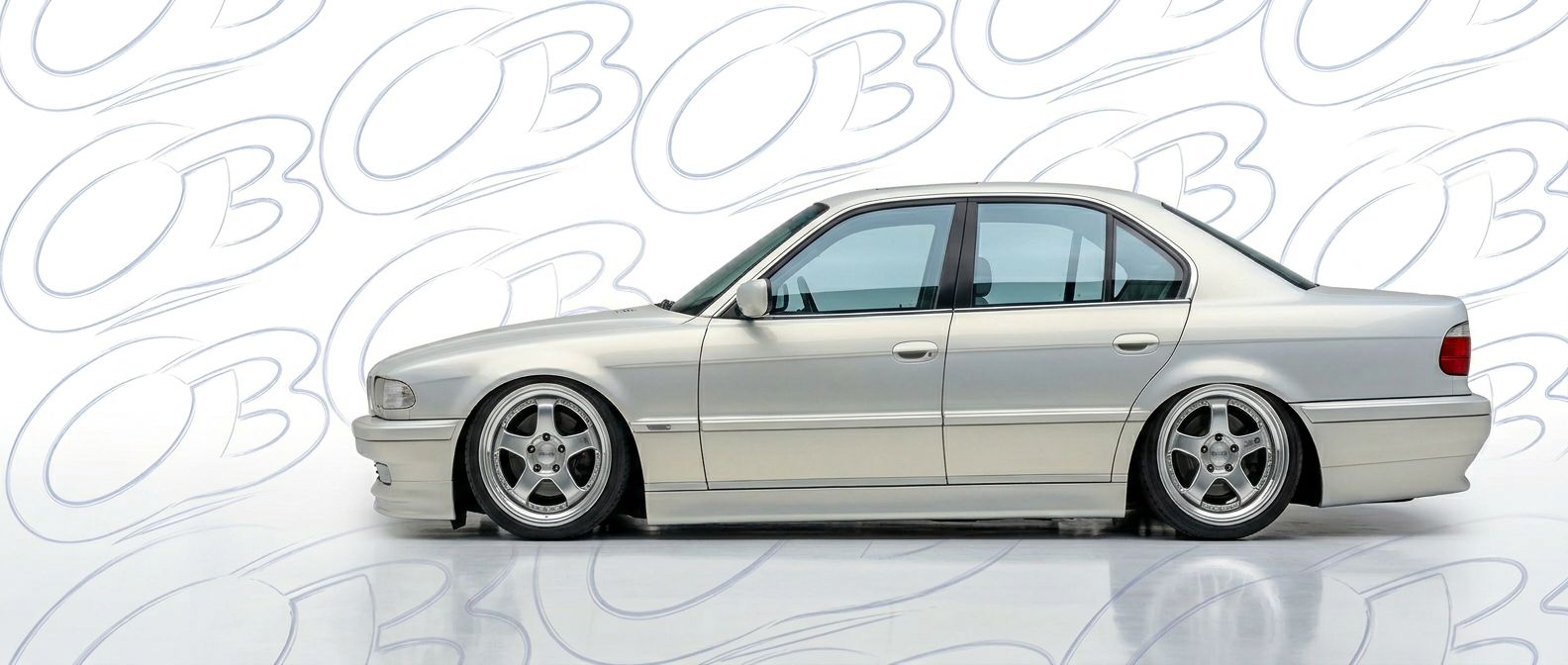 Professional automotive photography of a 2001 BMW 7-Series with high-fidelity 2001.