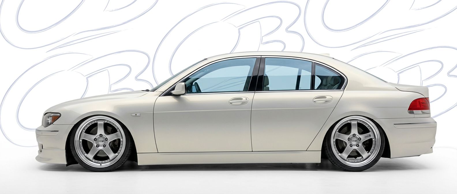 Front-angle view of 2003 BMW 7-Series 2003 - Durable and stylish exterior enhancement.