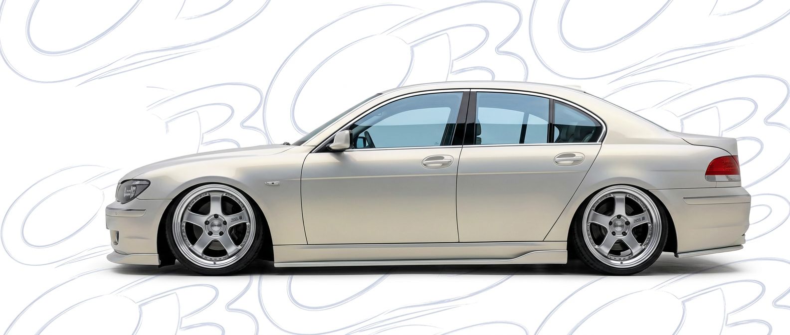 Professional automotive photography of a 2006 BMW 7-Series with high-fidelity 2006.