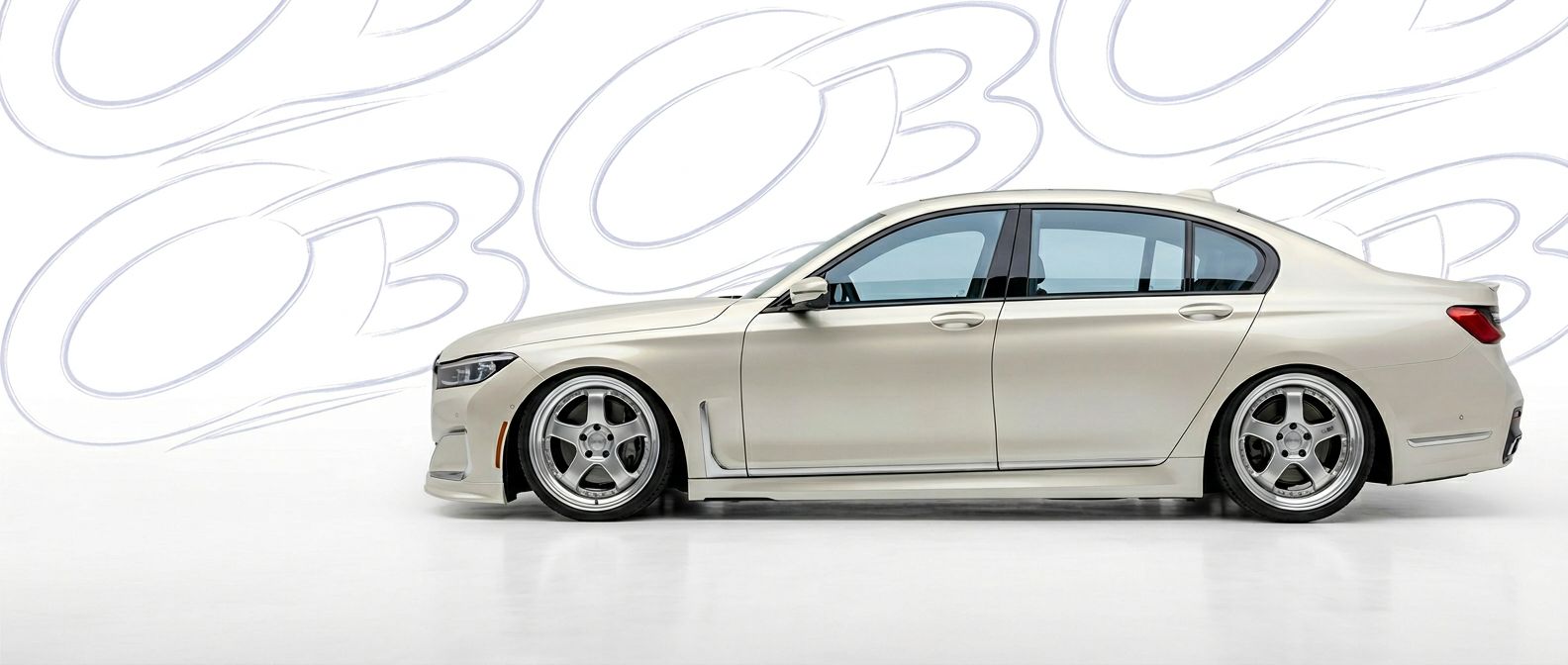 High-quality 2020 BMW 7-Series 2020 exterior shot with professional studio lighting.