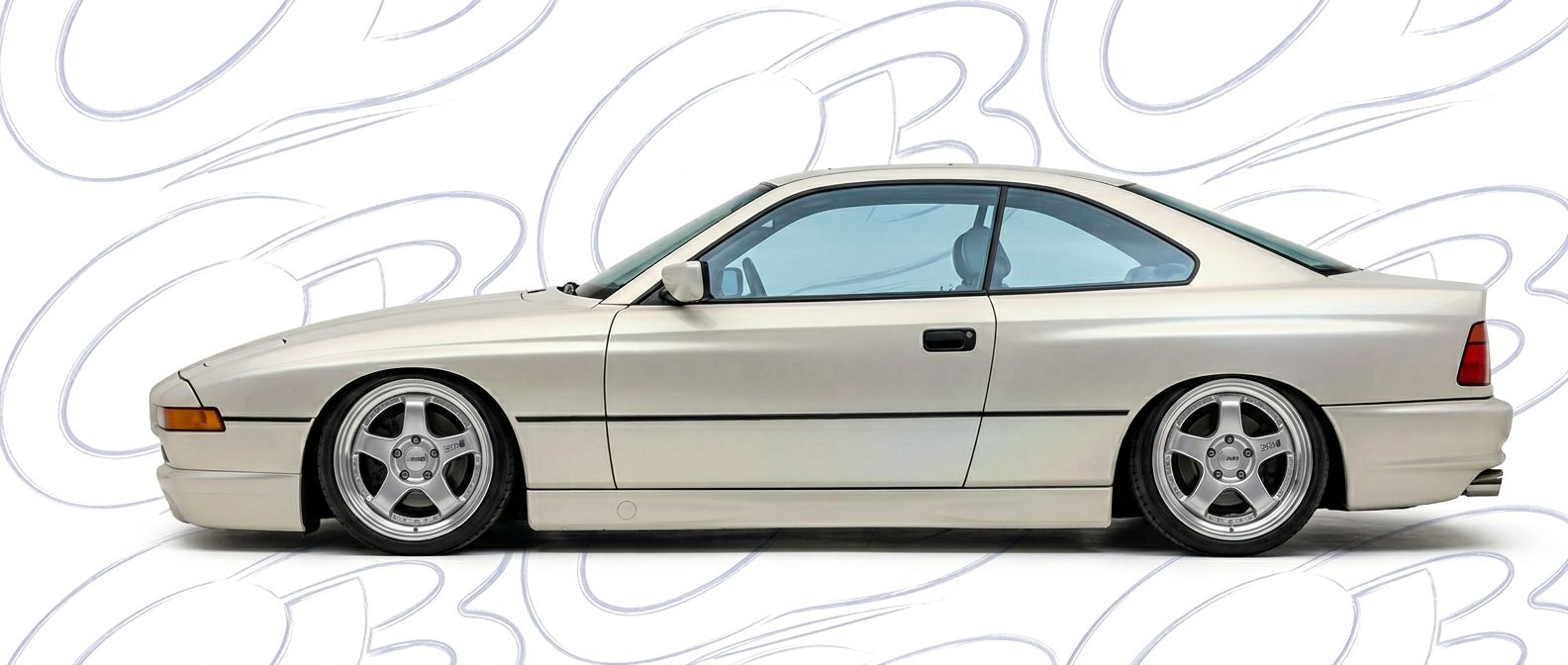 Front-angle view of 1995 BMW 8-Series 1995 - Durable and stylish exterior enhancement.