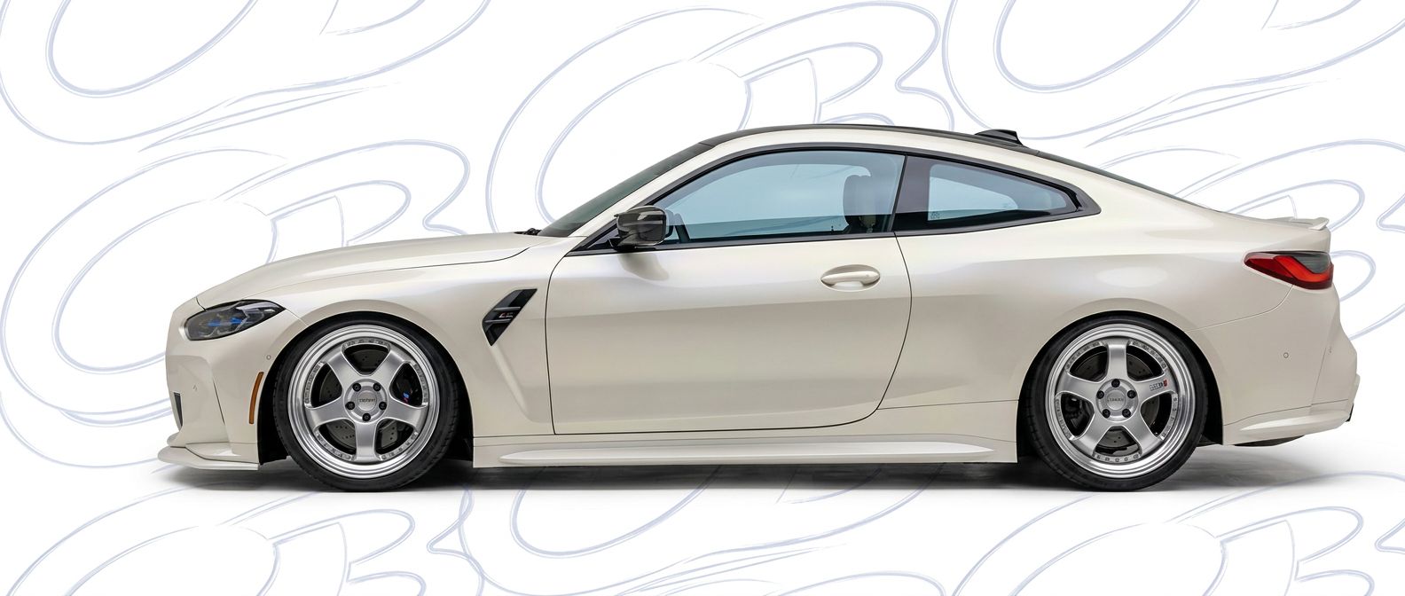 Top-tier 2024 BMW M4 2024 featuring a high-gloss finish and carbon fiber weave.