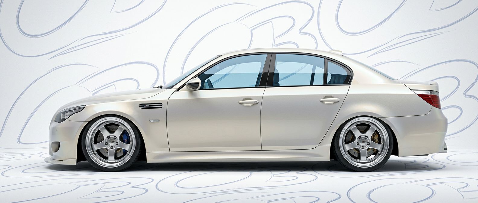 Aerodynamic 2011 BMW M5 2011 - Sleek design for enhanced vehicle styling.