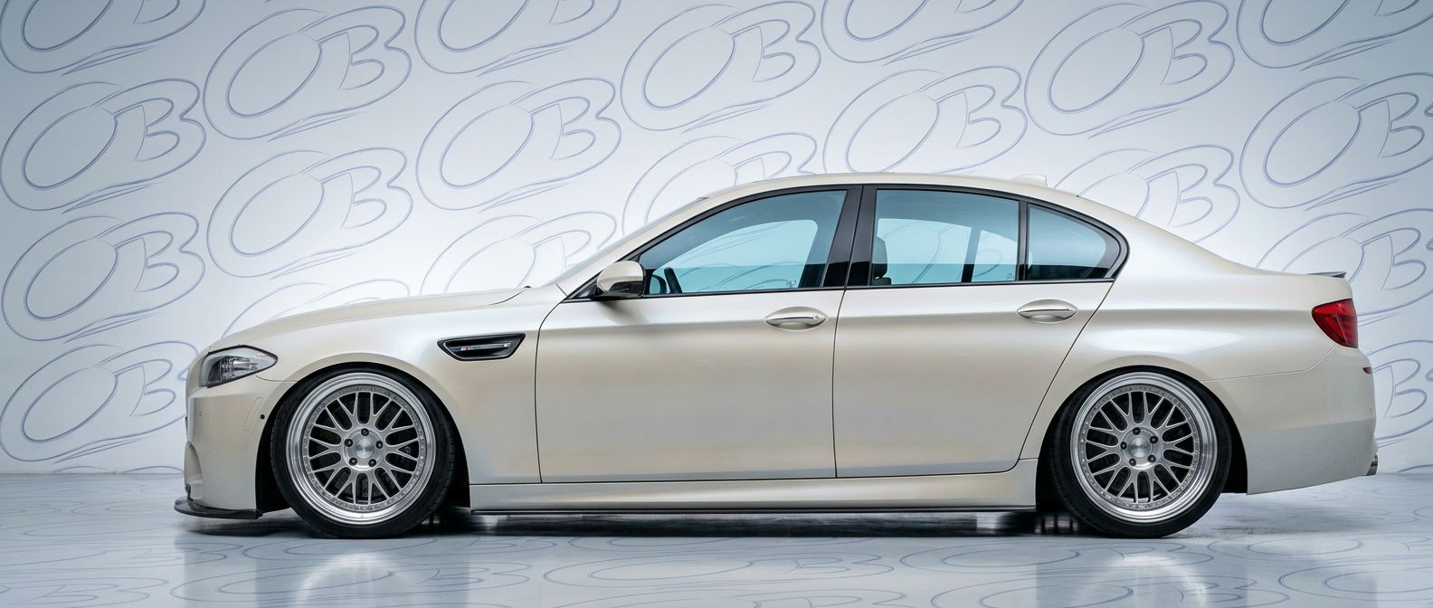 Front-angle view of 2014 BMW M5 2014 - Durable and stylish exterior enhancement.