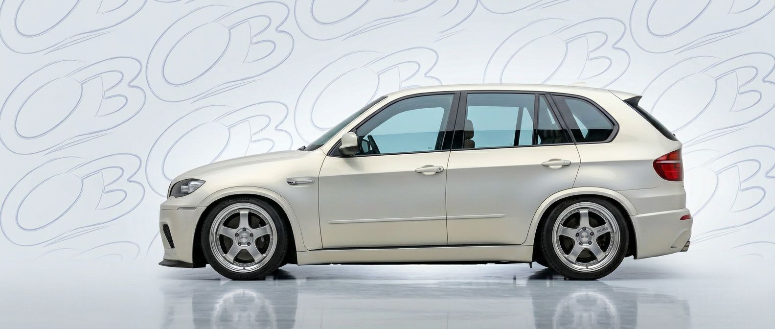 Top-tier 2008 BMW X5M 2008 featuring a high-gloss finish and carbon fiber weave.