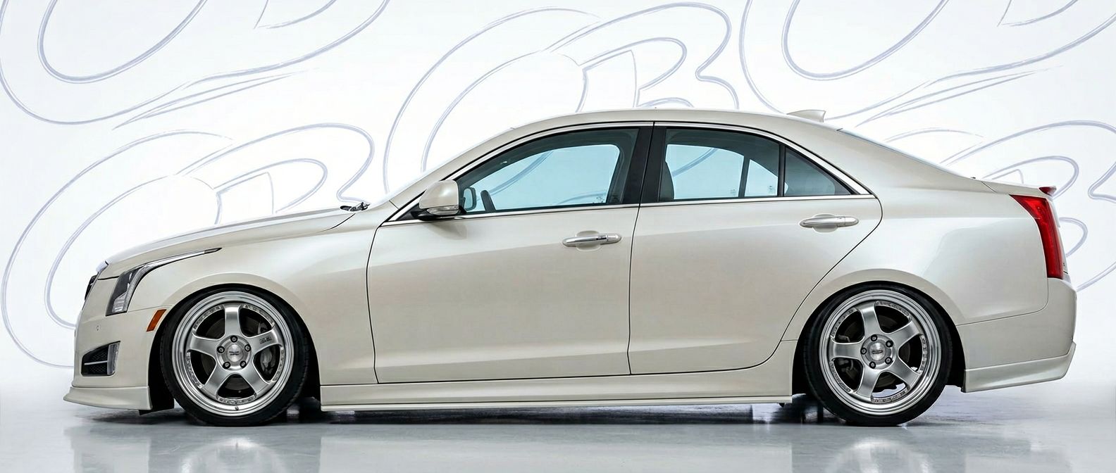 Detailed view of 2013 Cadillac ATS 2013 featuring lightweight, durable construction.