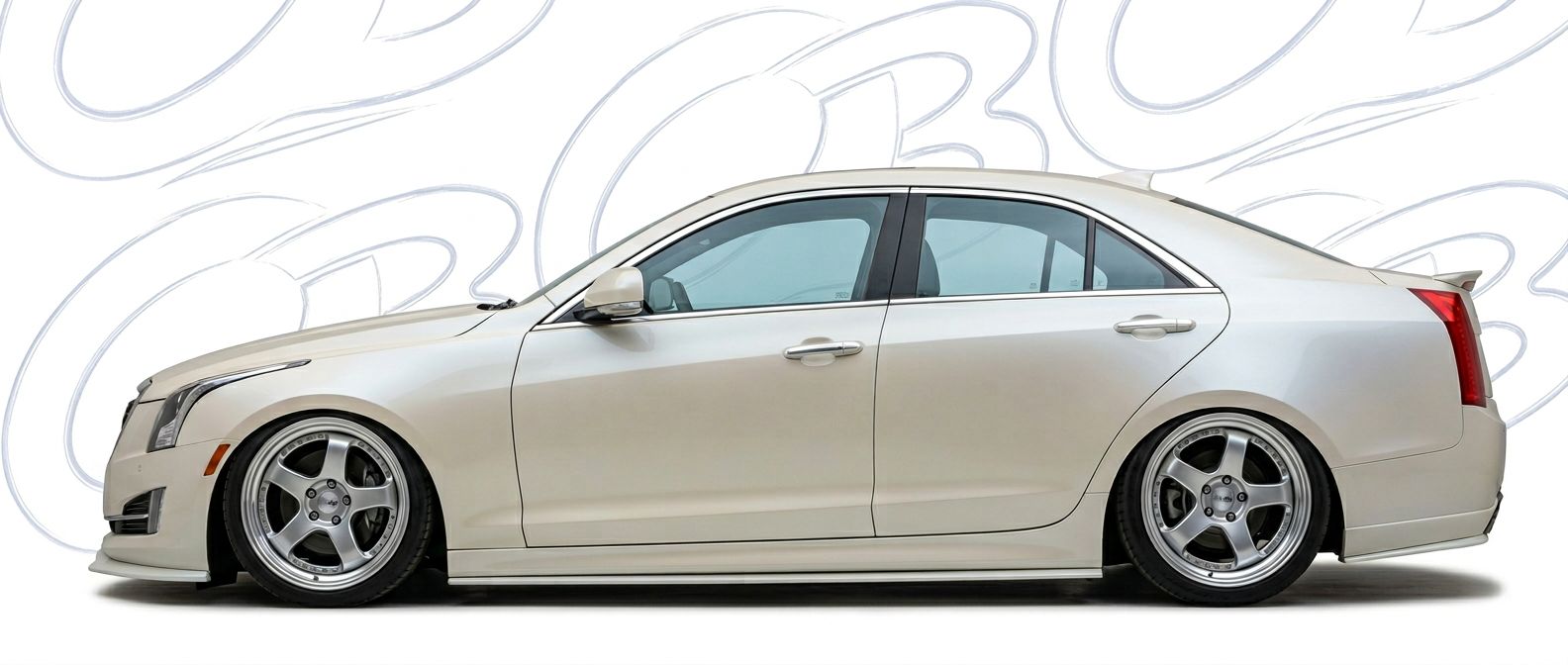 Aerodynamic  Cadillac ATS ATS - Sleek design for enhanced vehicle styling.